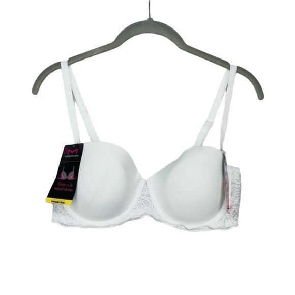 Maidenform Other - Maidenform Love the Lift Embroidered Push-Up Balconette Bra DM9905 36C